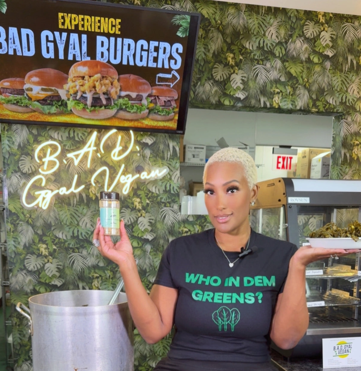 “Who In Dem Greens?” Tees